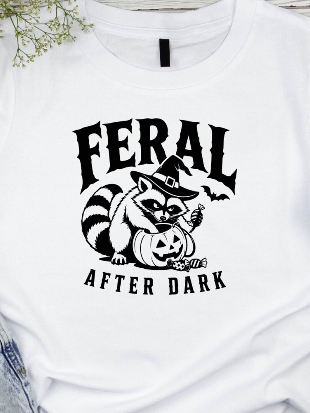Feral After Dark Handmade Tee